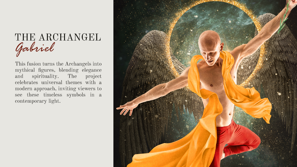 Gabriel — fine art print in interior