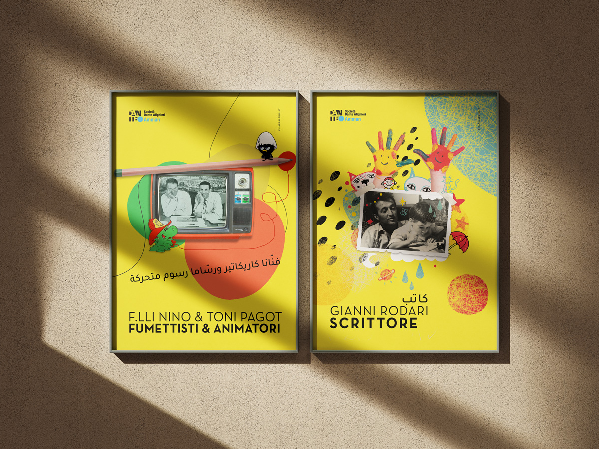 Poster — F.lli Pagot Fumettisti · Gianni Rodari Scrittore
