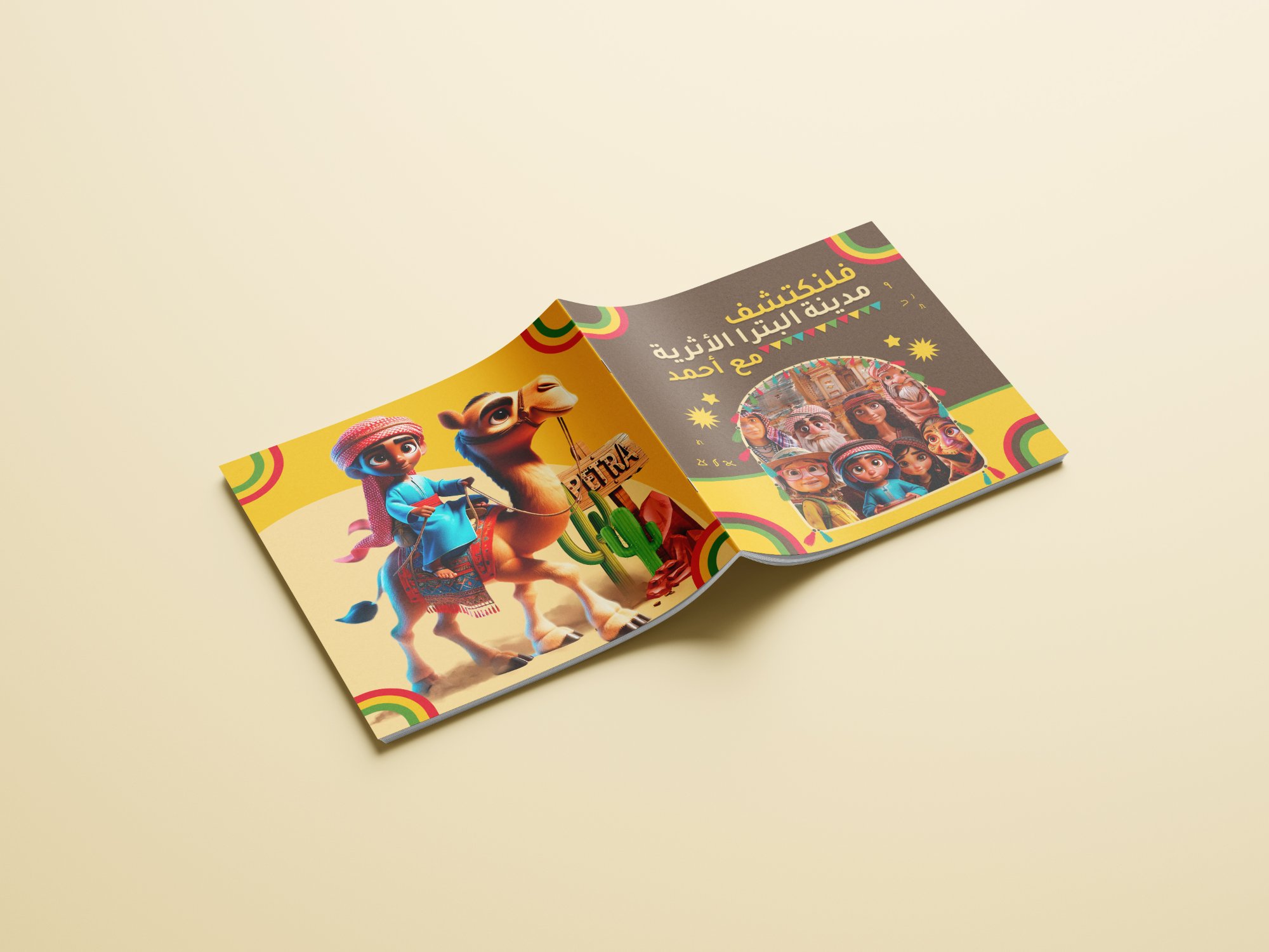 Book cover — Discover Petra with Ahmad