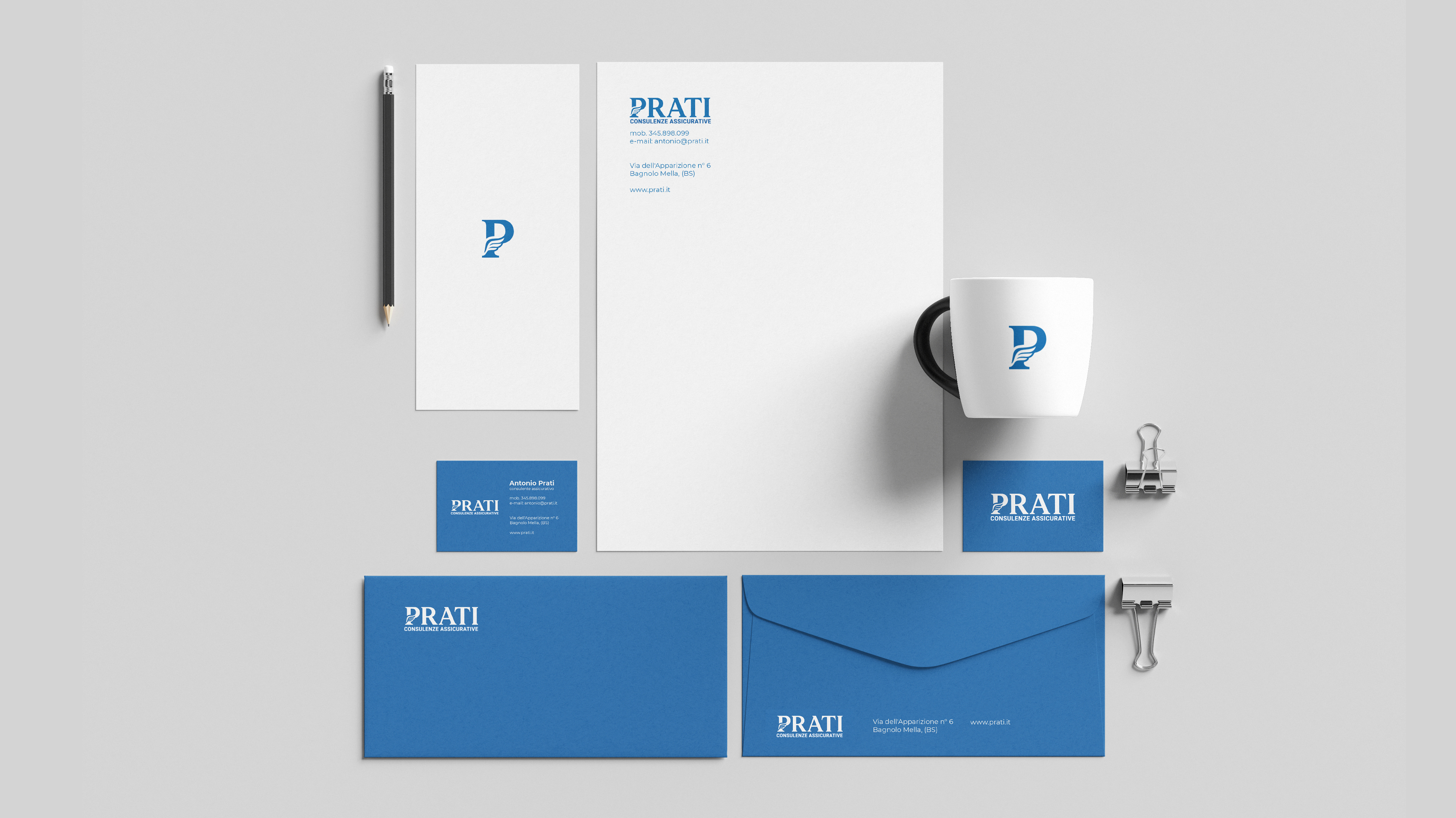 Prati — Complete brand identity system