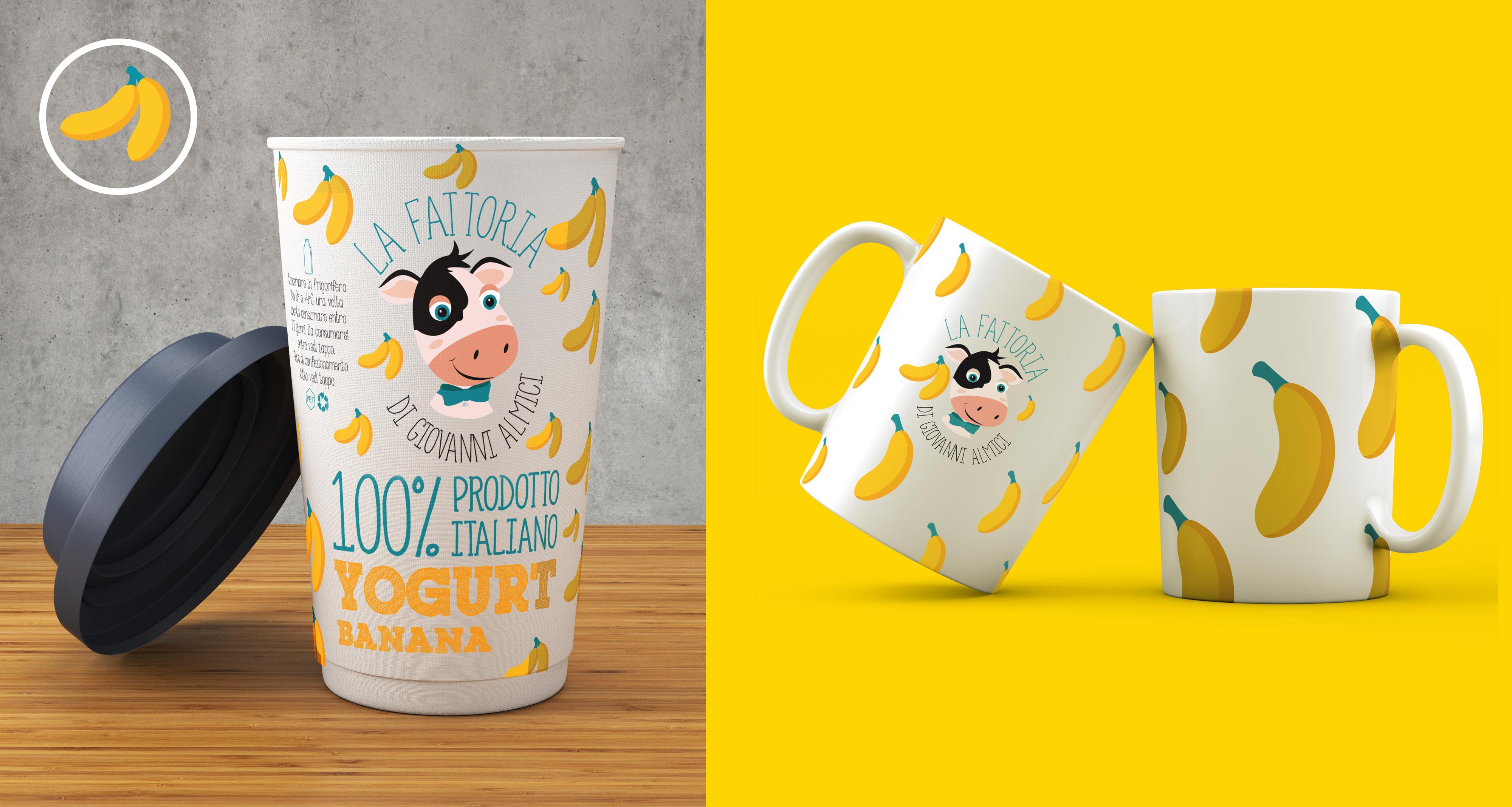 Local Farm yogurt packaging