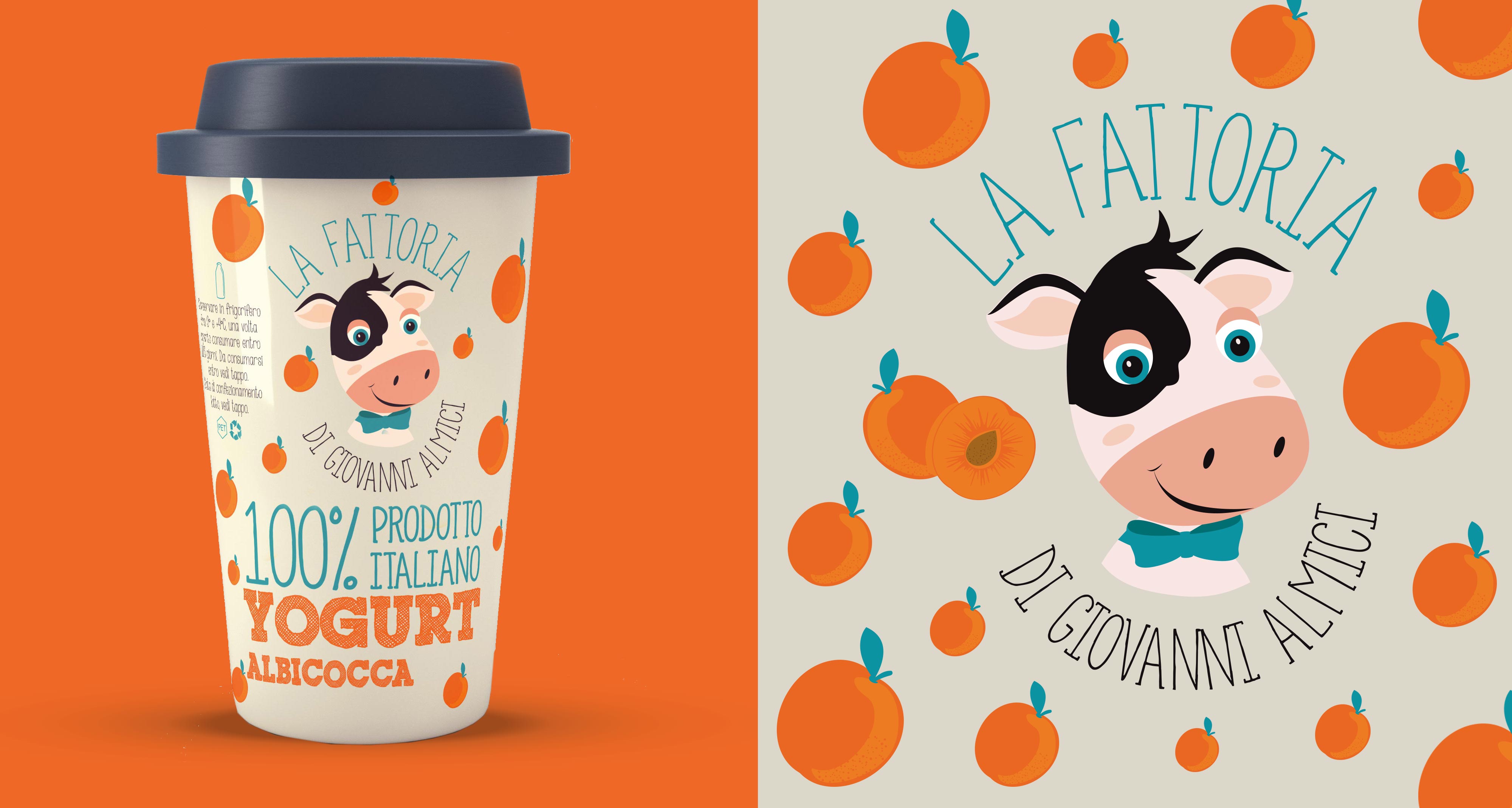 Local Farm yogurt packaging