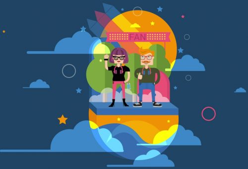 The characters represent: The Funs